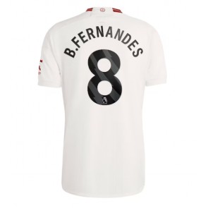 Manchester United Bruno Fernandes #8 Rezervni Dres 2023-24 Kratak Rukavima